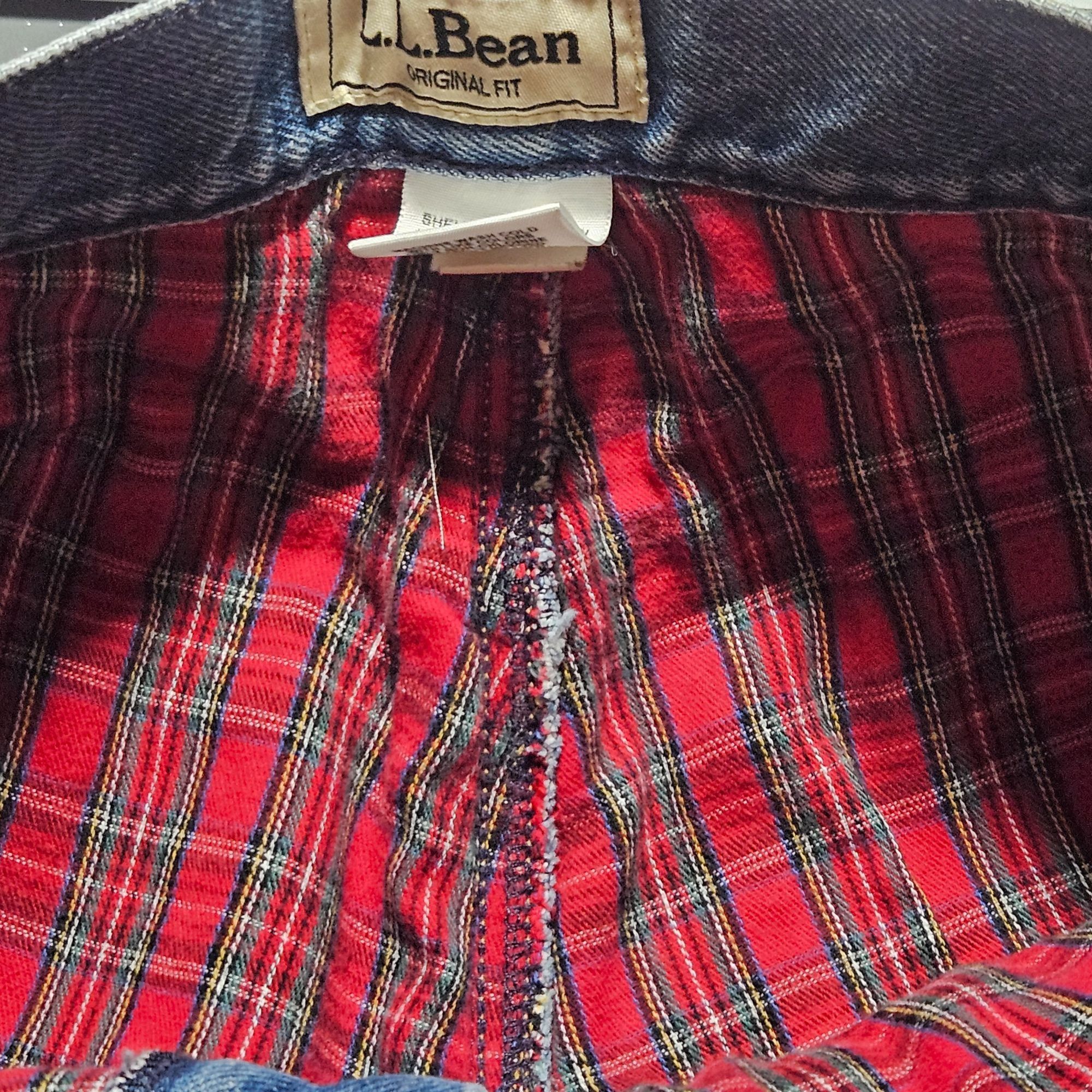 L.L. Bean L.L. Bean Women's high rise Lined Jeans Blue 8 MT Cabincore Size 30" / US 8 / IT 44 - 5 Thumbnail