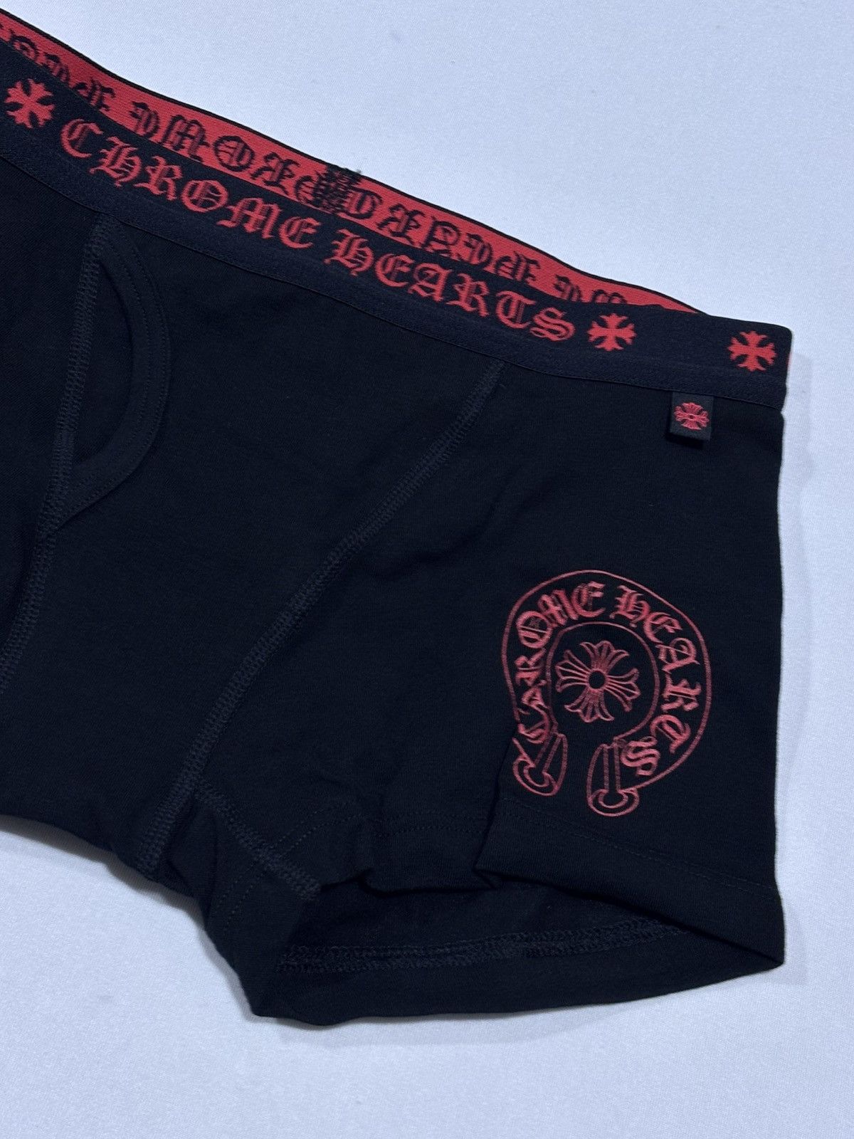 Chrome Hearts Chrome Hearts Black & Red Boxer Briefs Size ONE SIZE - 7 Thumbnail