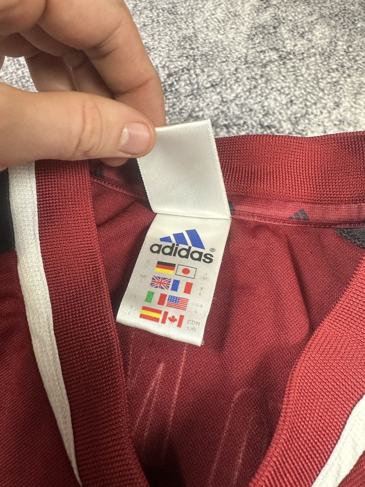 Adidas Vintage Adidas Bayern Munich Soccer Jersey Blokecore L 90s Size US L / EU 52-54 / 3 - 5 Thumbnail