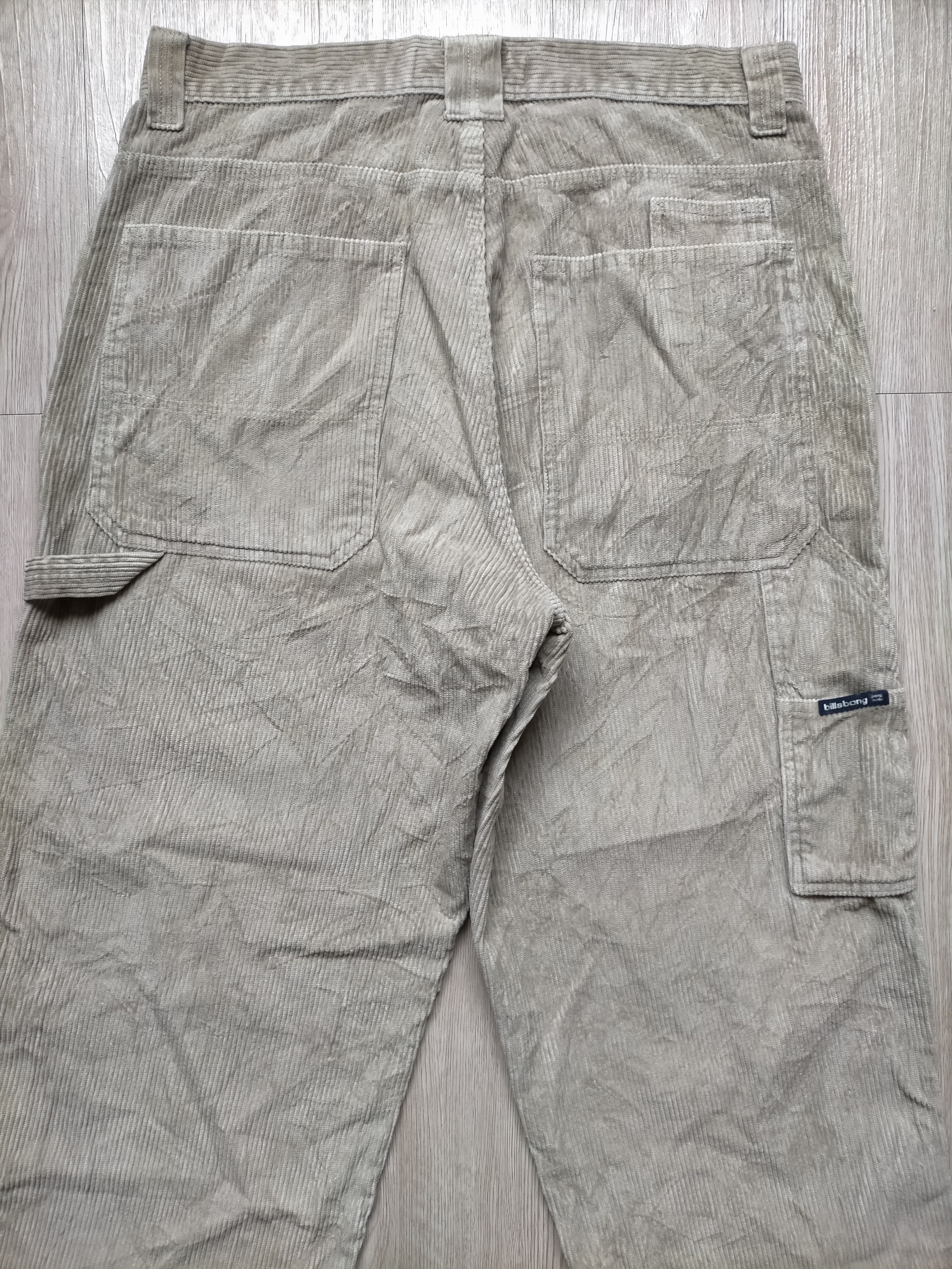 Billabong 90s Billabong Coudroy Carpenter Baggy Pants Size US 34 / EU 50 - 10 Thumbnail
