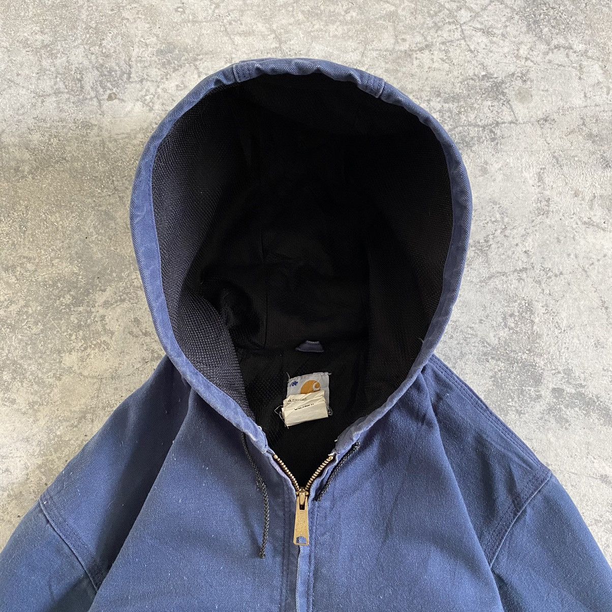 Carhartt Vintage Carhartt Duck Canvas Hooded Active Jacket J161 Size US M / EU 48-50 / 2 - 10 Thumbnail