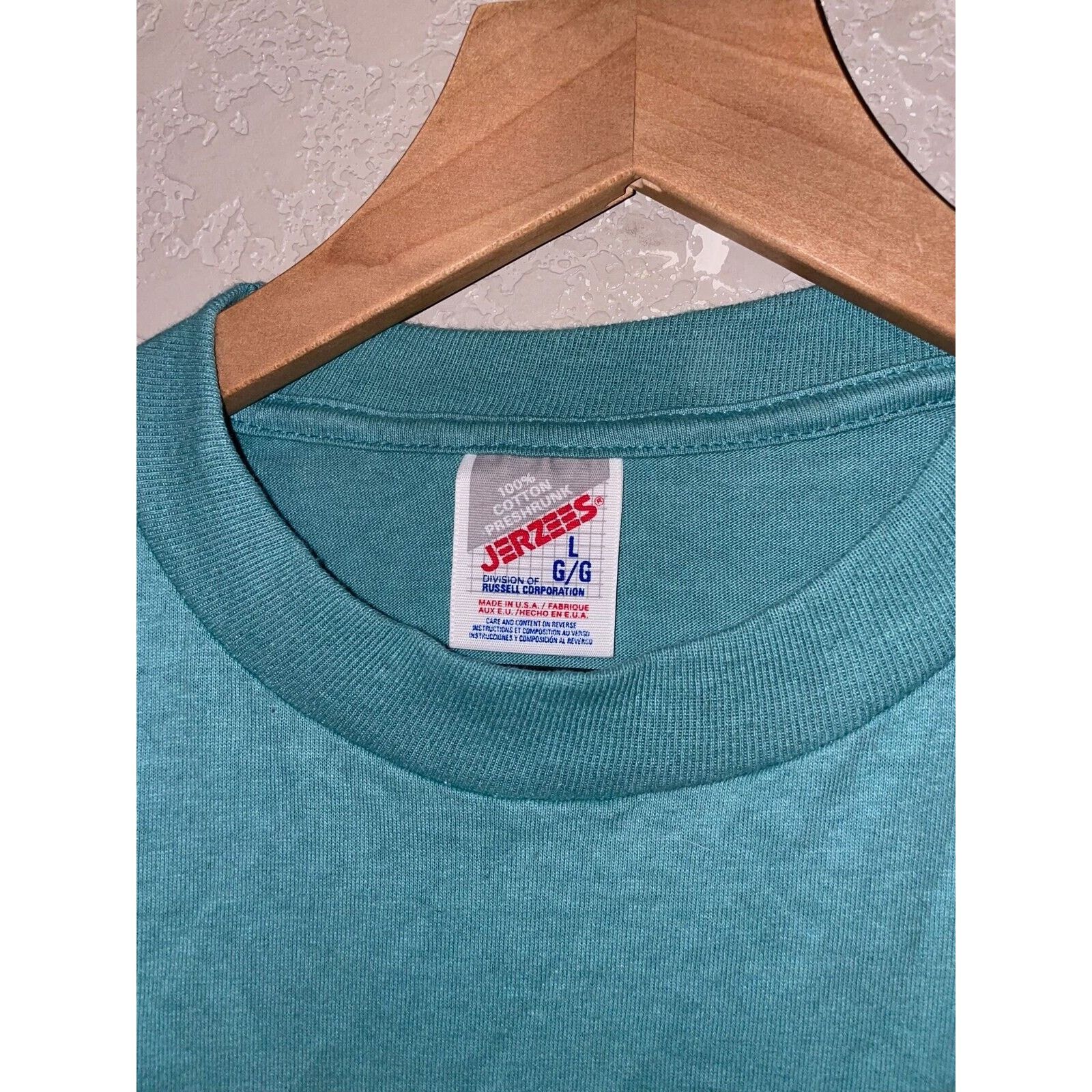 Jerzees Vintage Christmount Shirt Black Mountains NC Tee Large 90s Size US L / EU 52-54 / 3 - 9 Thumbnail