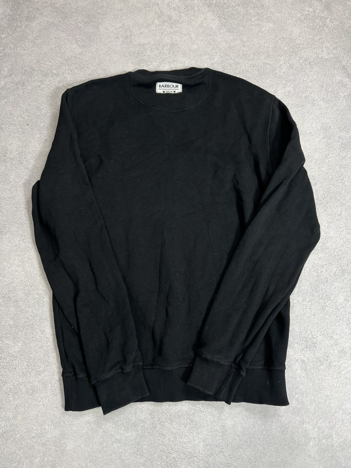 Barbour Barbour International Black Hype Y2K Luxury Sweatshir Size US M / EU 48-50 / 2 - 7 Thumbnail