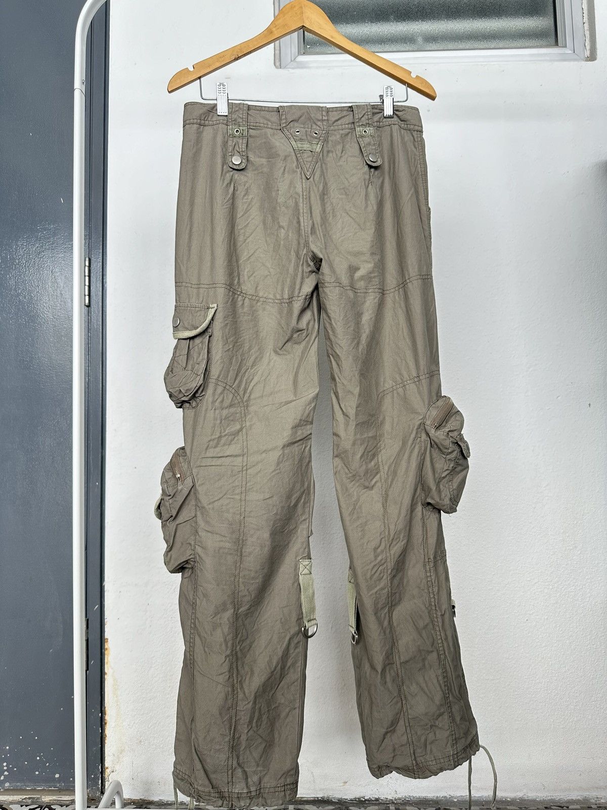 GOA 00's Unbrand cargo 3d bondage pant like GOA Size US 30 / EU 46 - 12 Thumbnail