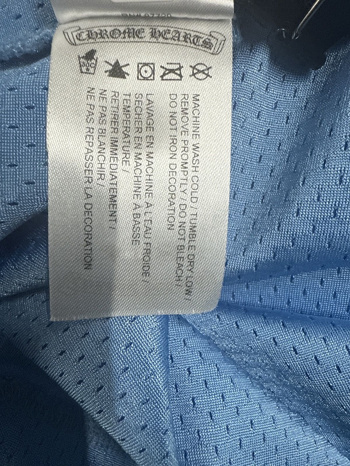 Chrome Hearts CHROME HEARTS MESH JERSEY SHORT SLEEVE BLUE Size US M / EU 48-50 / 2 - 10 Thumbnail