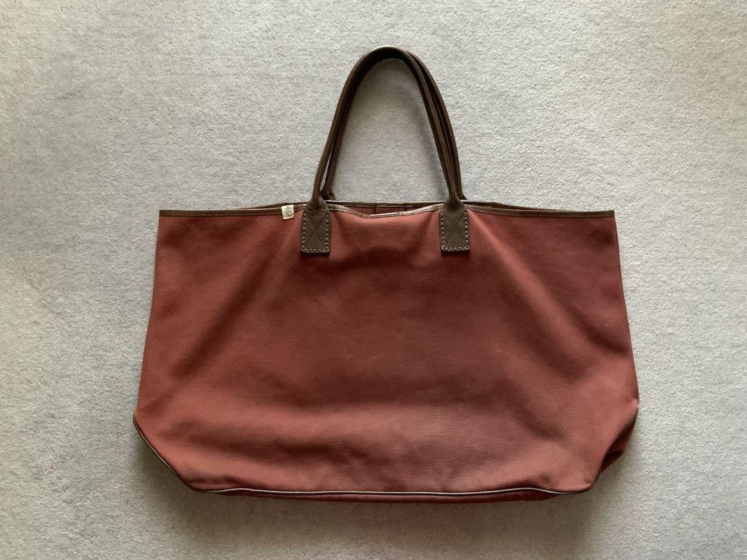 Visvim Oversized Burgundy Tote Bag Size ONE SIZE - 2 Thumbnail