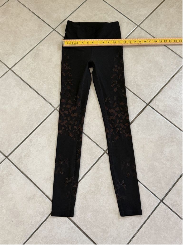 Lululemon LULULEMON MAPPED OUT HR TIGHT 28” CAMO BLACK/BRICK SIZE 4 Size 27" / US 4 / IT 40 - 3 Thumbnail