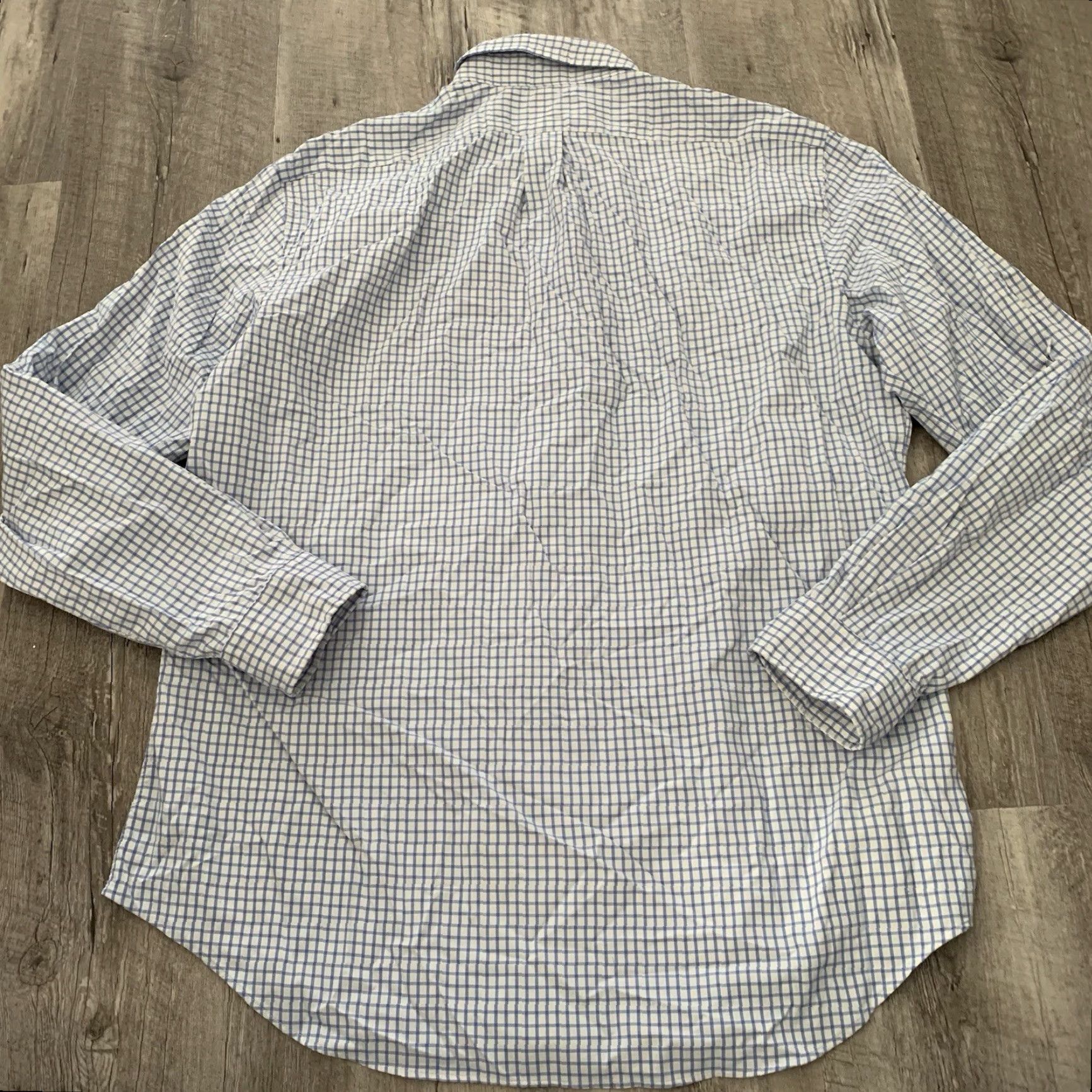 Ralph Lauren Ralph Lauren Performance Shirt Mens Large Classic Blue Plaid Button Down Size US L / EU 52-54 / 3 - 5 Thumbnail