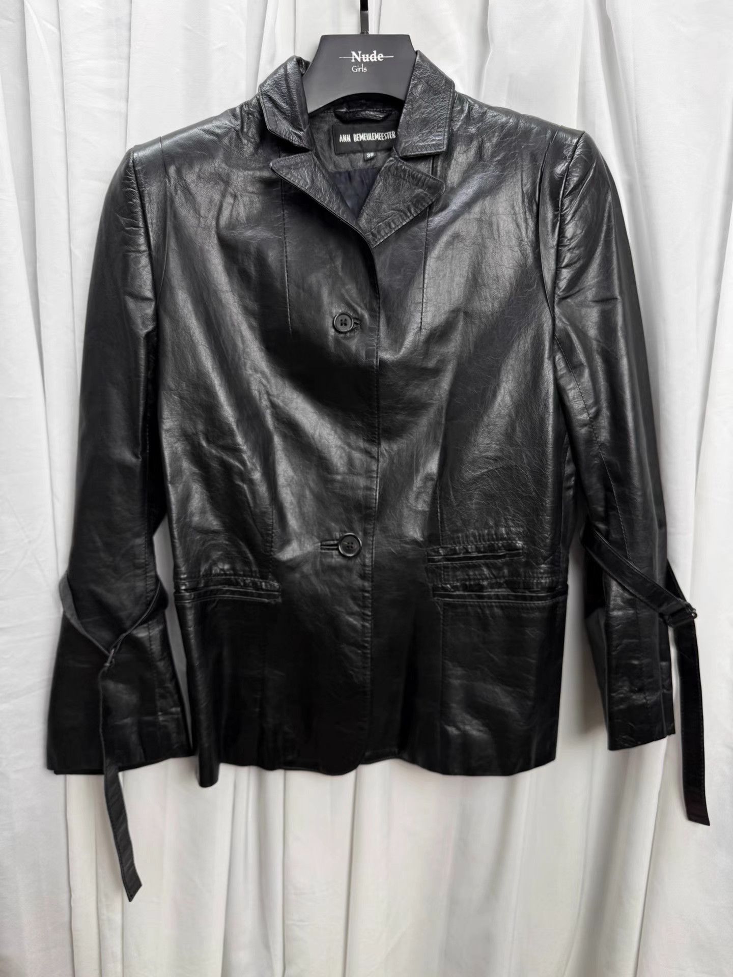 Ann Demeulemeester Ann Demeulemeester FW11 Leather Corset Jacket