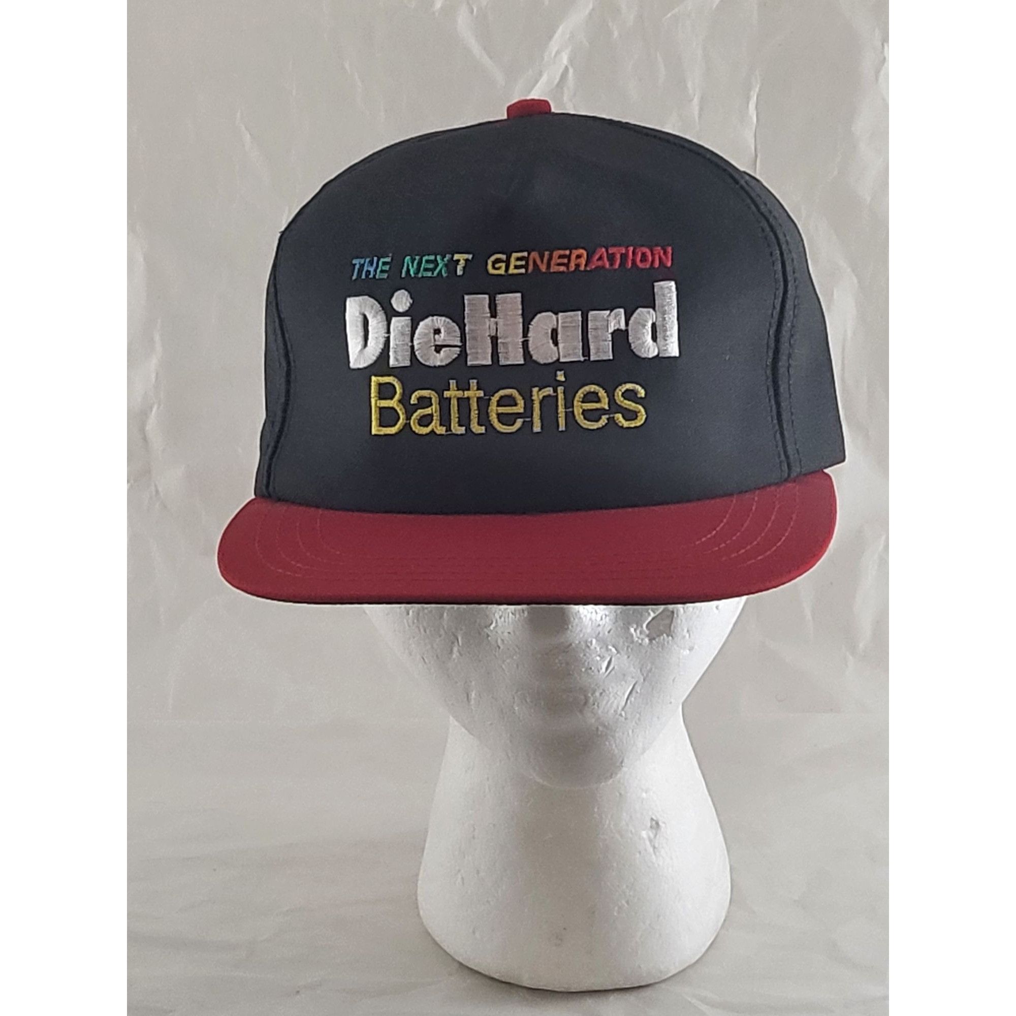 Racing Vintage Die Hard Snapback Hat The Next Generation Batteries