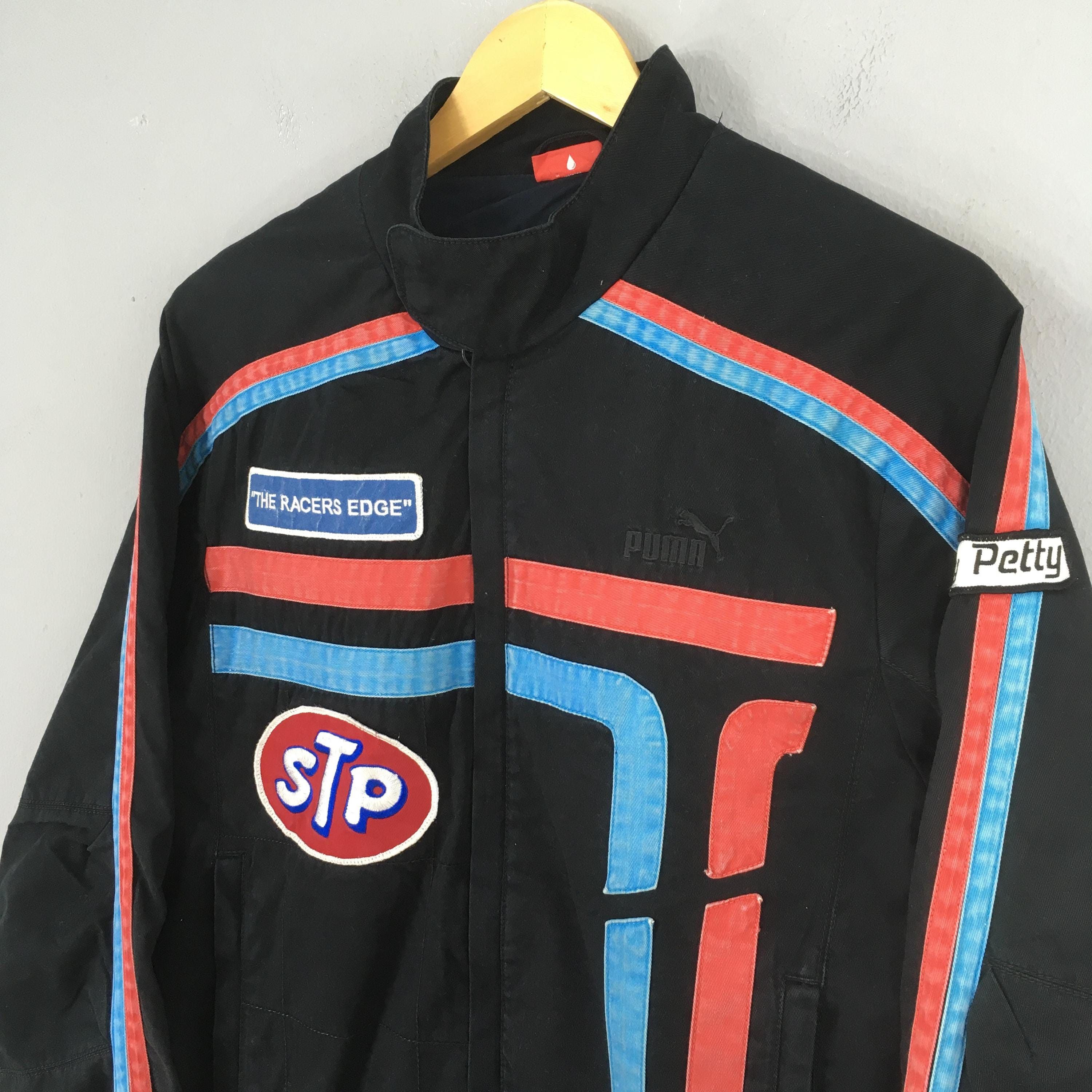 Puma Puma Stp Dodge The Racers Edge Black Cotton Jacket Medium Size US M / EU 48-50 / 2 - 4 Thumbnail