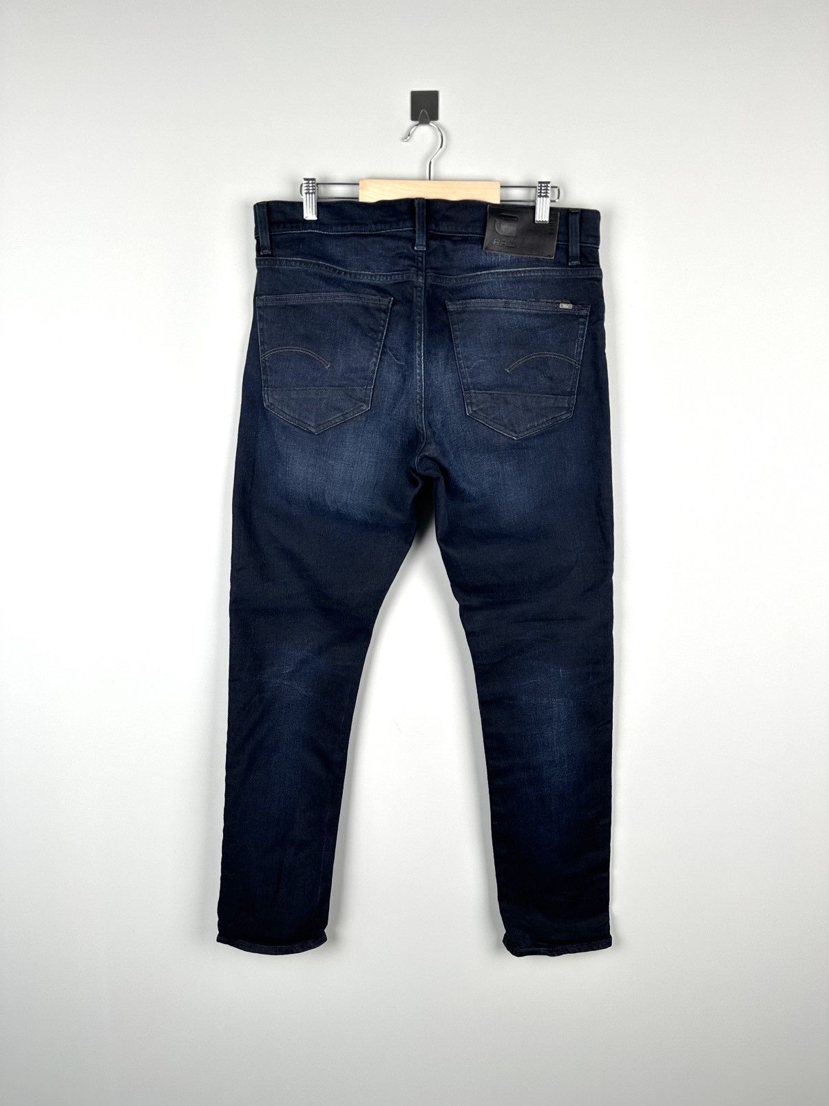 G-Star × Japanese Brand × Jean G Star Raw 3301 Slim Denim Jeans Size US 34 / EU 50 - 3 Thumbnail