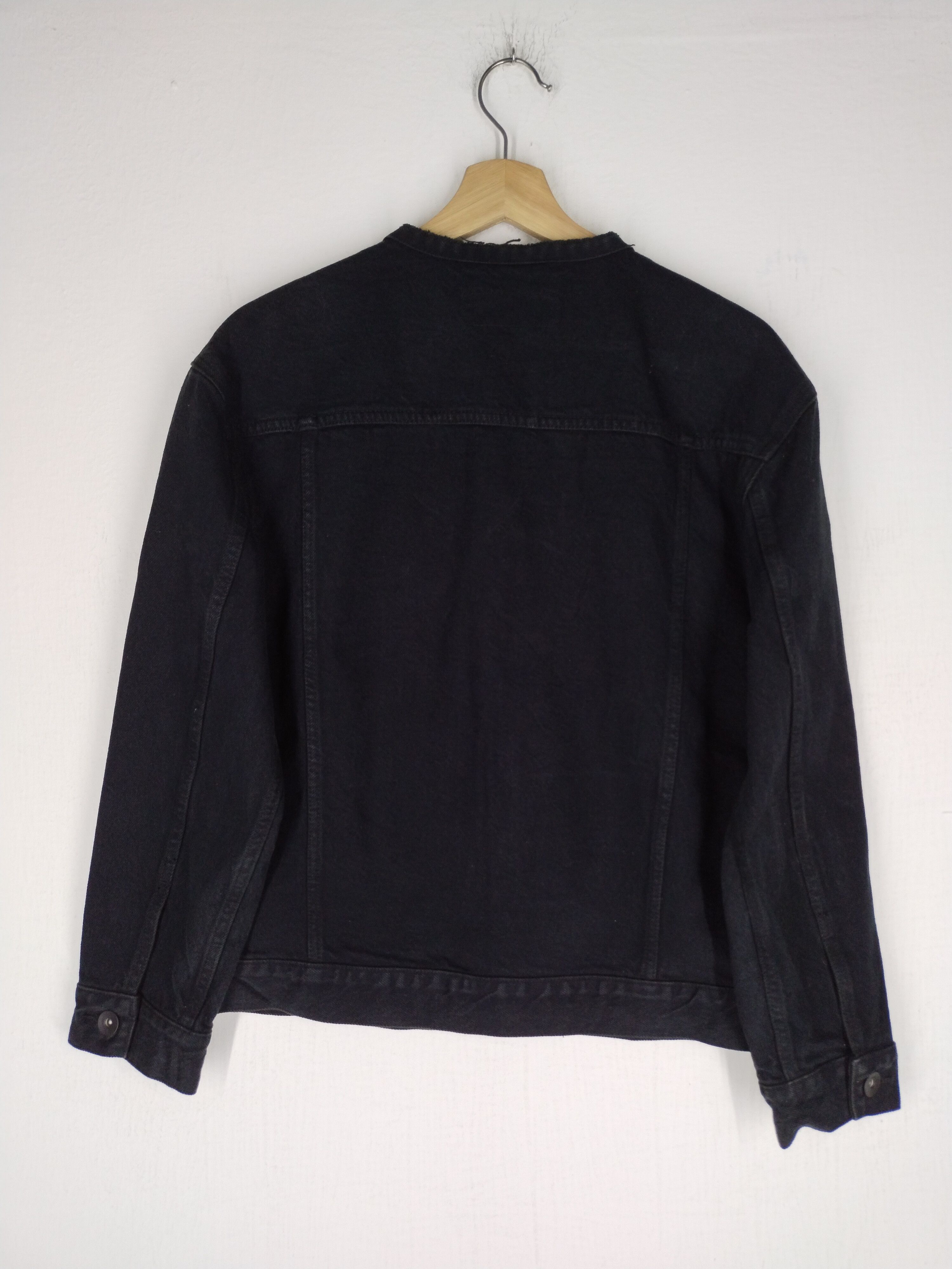 If Six Was Nine × Japanese Brand × Vintage Vintage Jeansis Denim Worker Jacket Size US M / EU 48-50 / 2 - 6 Thumbnail