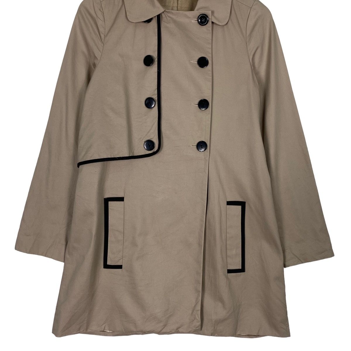 Japanese Brand SARAH WAYNER BUTTON COAT Size US M / EU 48-50 / 2 - 5 Thumbnail