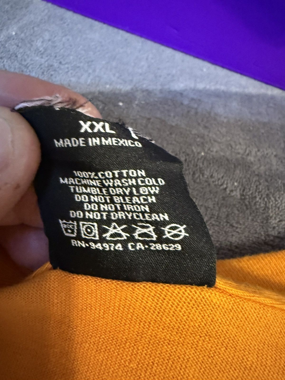 Stussy Stussy New York Chapter Logo Graphic T-Shirt Orange XXL Size US XXL / EU 58 / 5 - 4 Thumbnail