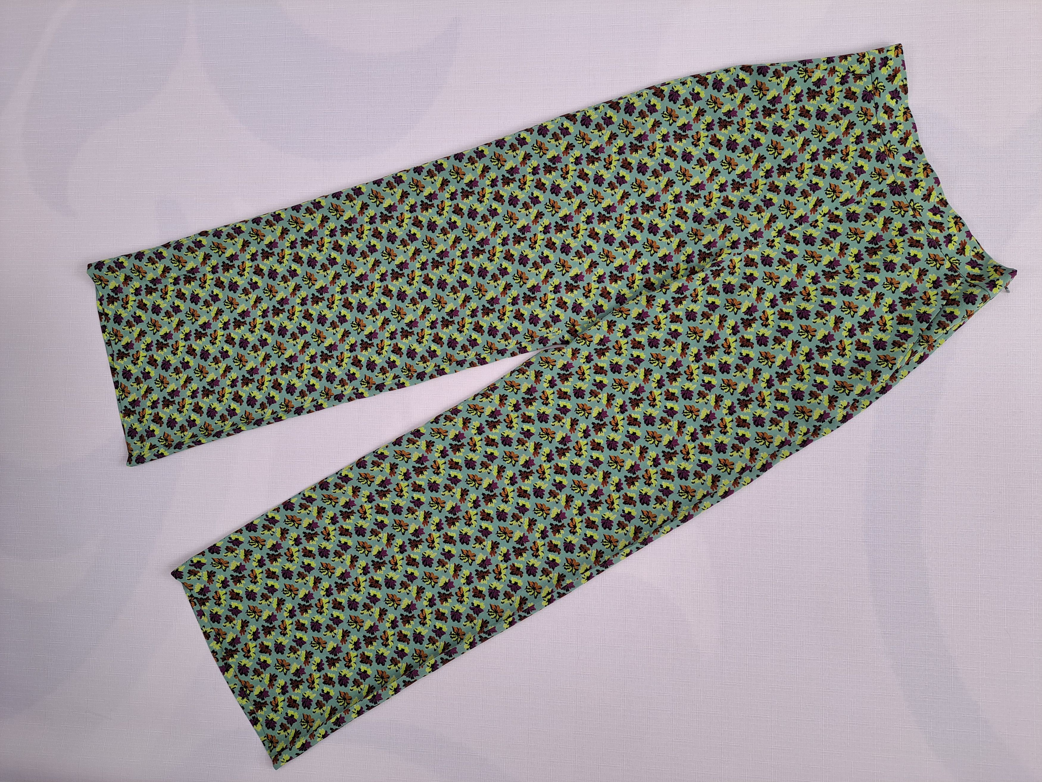 Etro ETRO floral print silk trousers. Size 40IT. Size 27" / US 4 / IT 40 - 4 Thumbnail