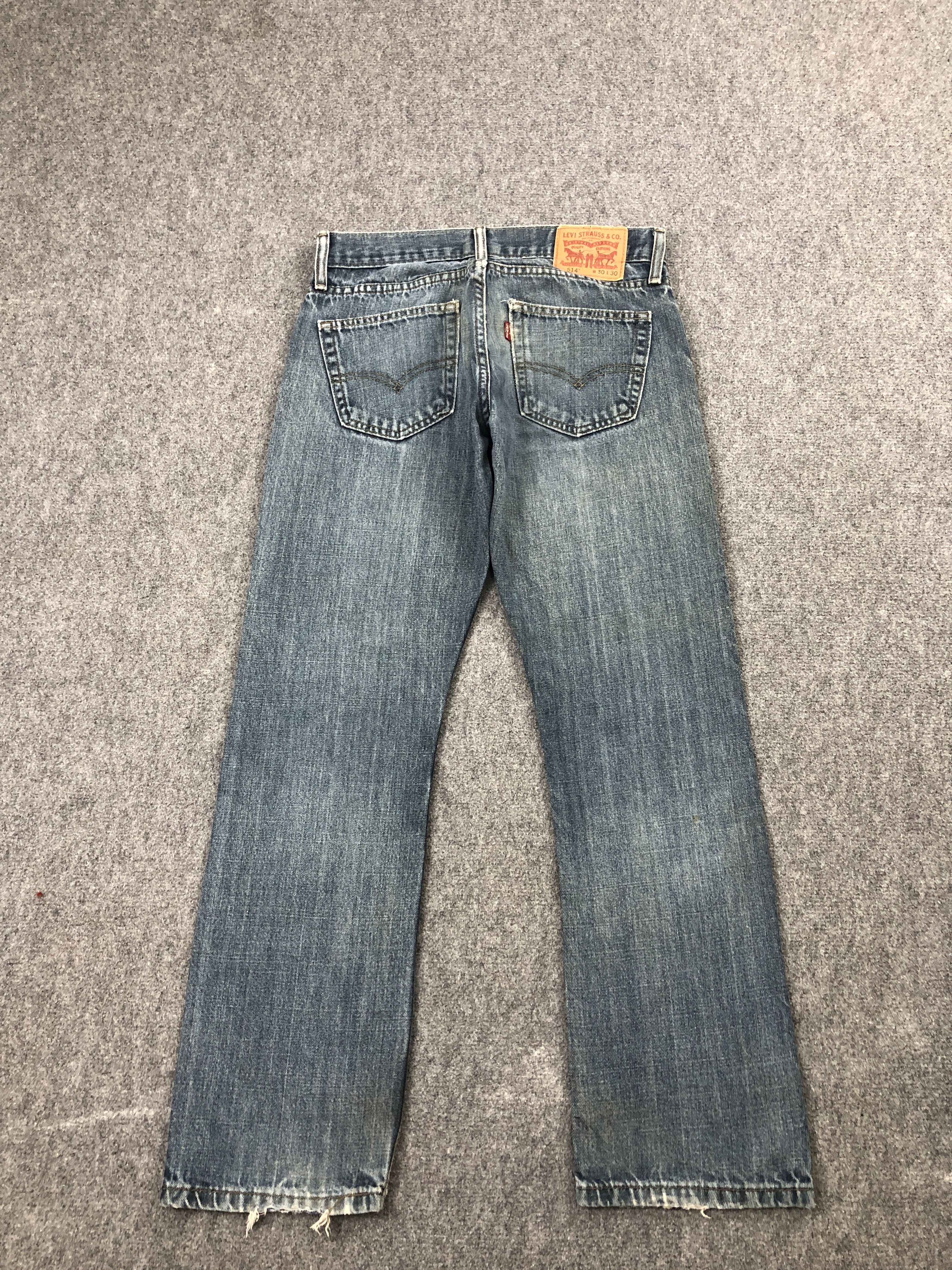Levi's Vintage Levis 514 Faded Distressed Jeans DP2441 Size US 29 - 3 Thumbnail
