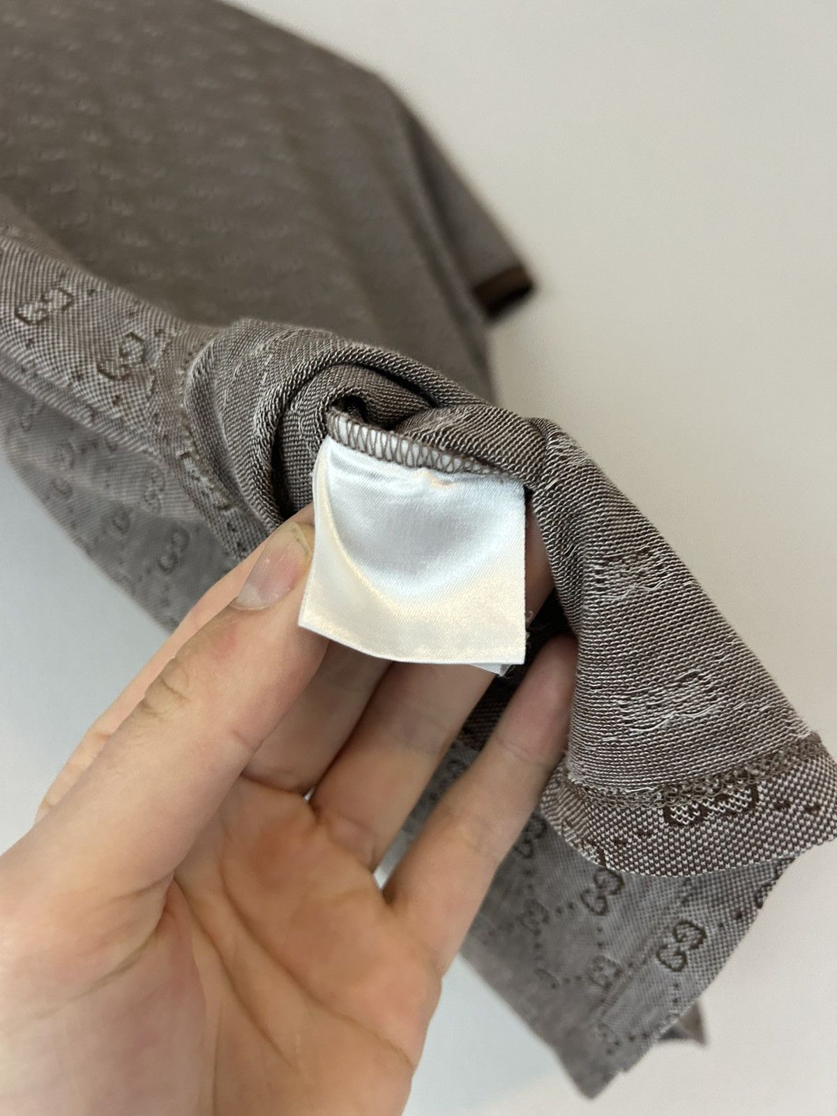 Gucci Gucci Monogram Polo with Signature Web Detailing Size US S / EU 44-46 / 1 - 7 Thumbnail