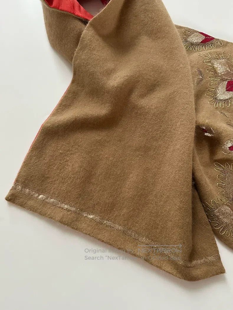 Dries Van Noten Dries Van Noten Brown Scarf Size ONE SIZE - 6 Thumbnail