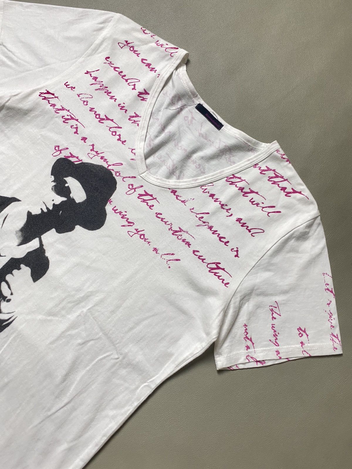 Beauty Beast × Hysteric Glamour × Japanese Brand Y2K Custom Culture Poem Tshirt Size US M / EU 48-50 / 2 - 5 Thumbnail