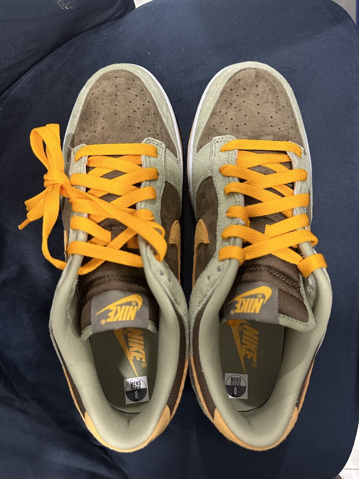 image of Nike Dunk Low Dusty Olive Shoes, Men's (Size 8)