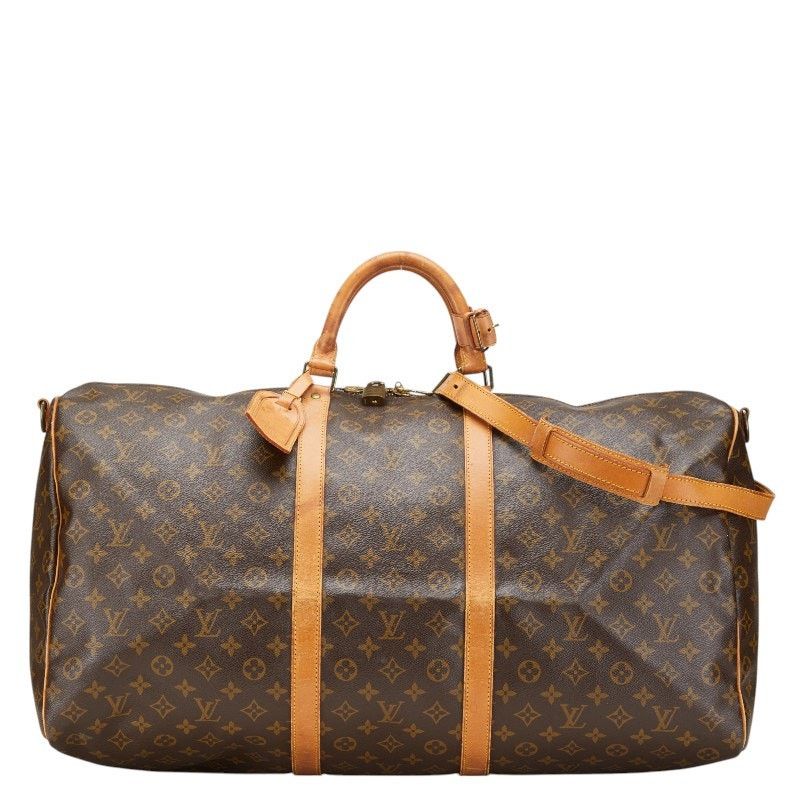 Louis Vuitton Louis Vuitton Monogram Keepall Bandouliere 60 Boston Bag Size ONE SIZE - 1 Thumbnail