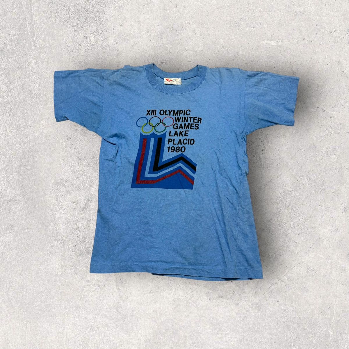 USA Olympics Vintage Lake Placid 1980 Olympics tee Size US M / EU 48-50 / 2 - 1 Thumbnail