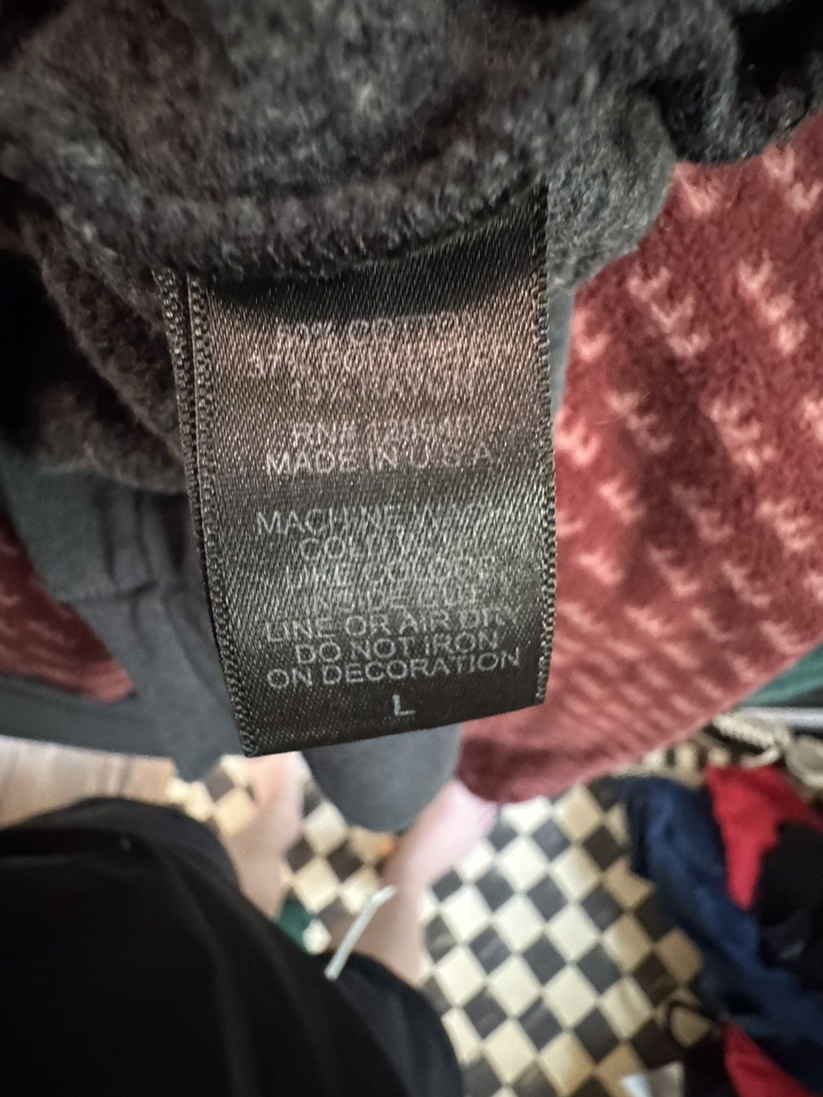 Aime Leon Dore ALD FW21 Birdseye Polar Fleece Pullover Rare Size US L / EU 52-54 / 3 - 6 Thumbnail
