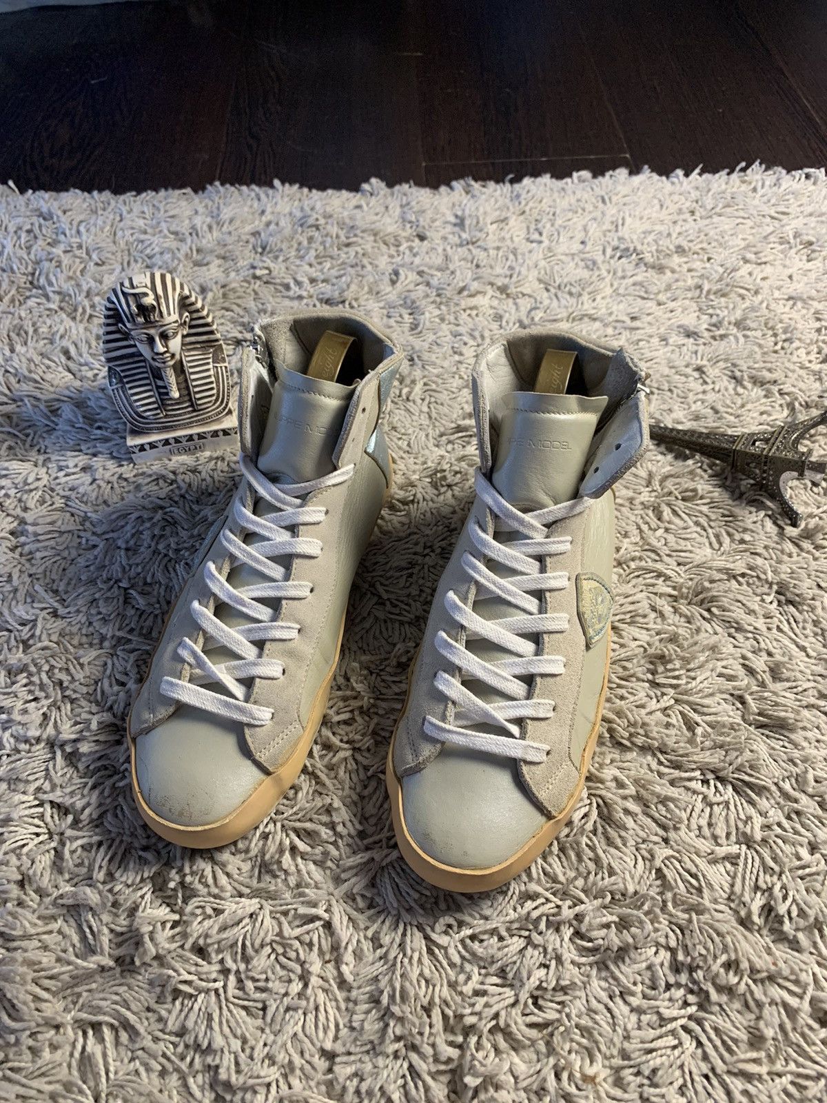 Philippe Model CRAZY 👀 Philippe Model Leather sneakers unisex size 39 Size US 6 / EU 39 - 1 Thumbnail