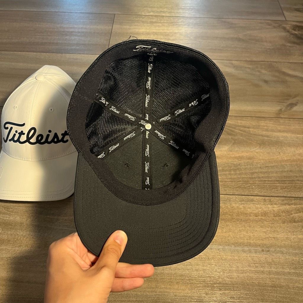 Titleist Lot of 2 FootJoy Titleist Athletic Golf Fitted Hat Men L/XL Size ONE SIZE - 7 Thumbnail