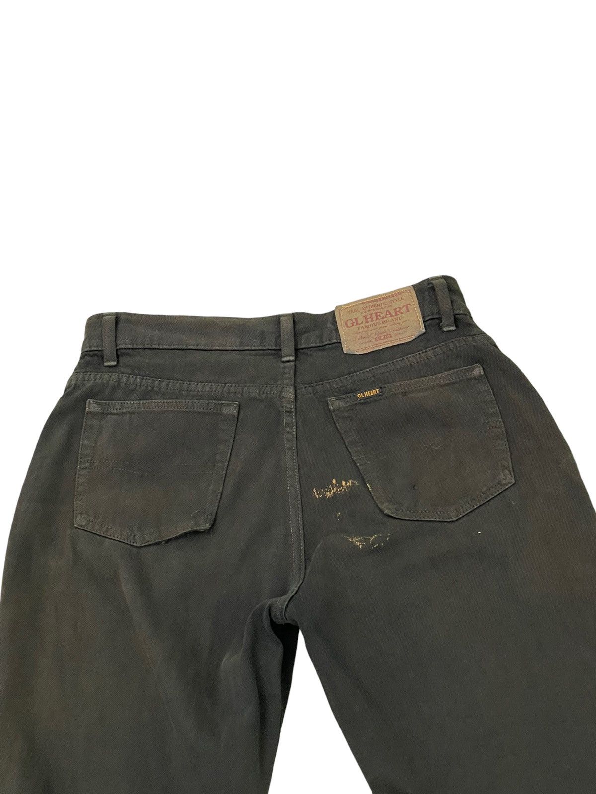 Japanese Brand Flare Jeans GL Heart Japan Faded Boot Cut 7🟦7 Size US 30 / EU 46 - 18 Thumbnail