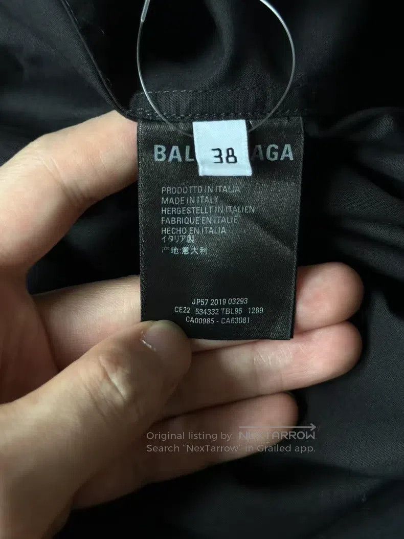 Balenciaga Balenciaga Bullet Screen Short Sleeve Shirt Size XS / US 0-2 / IT 36-38 - 4 Thumbnail
