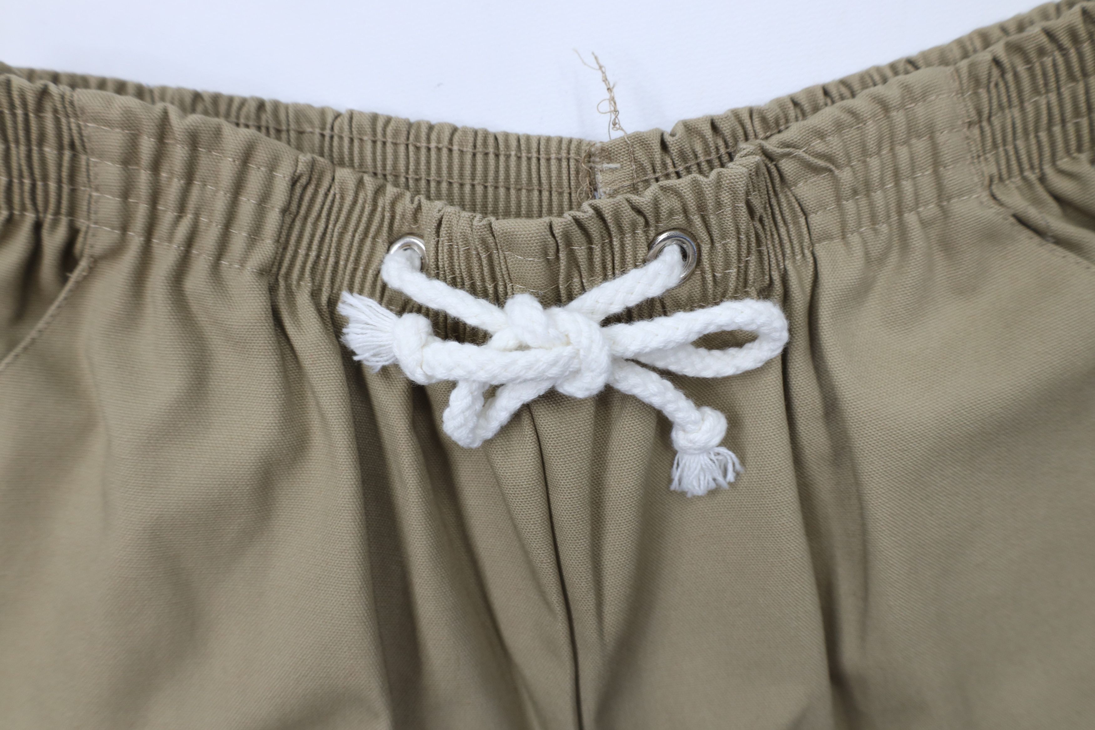 Vintage Vintage 90s Streetwear Blank Tapered Leg Pants Beige Size 26" / US 2 / IT 38 - 8 Thumbnail