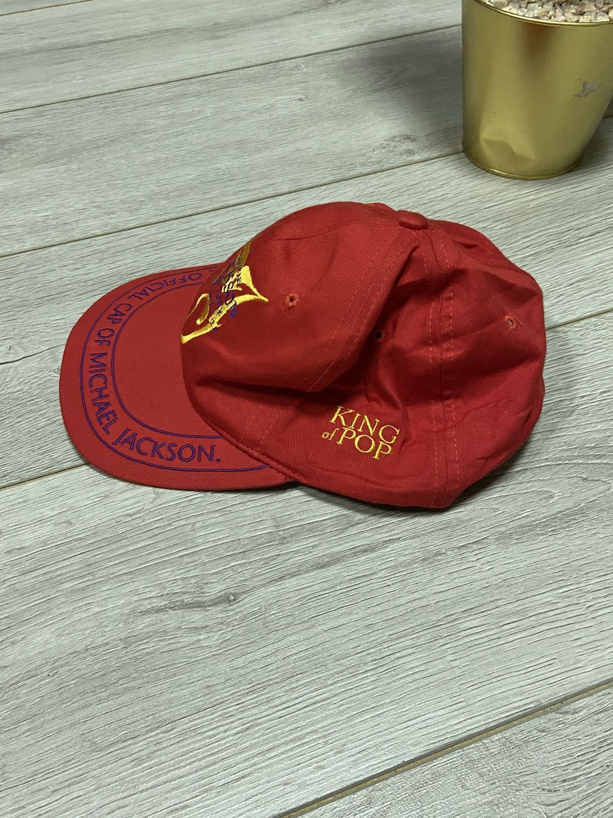 Michael Jackson Michael Jackson history world tour Cap vintage Size ONE SIZE - 5 Thumbnail