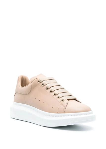 Alexander McQueen o1w1db10725 Sneake Leath S Rubb in Beige/White Size US 13 / EU 46 - 3 Thumbnail