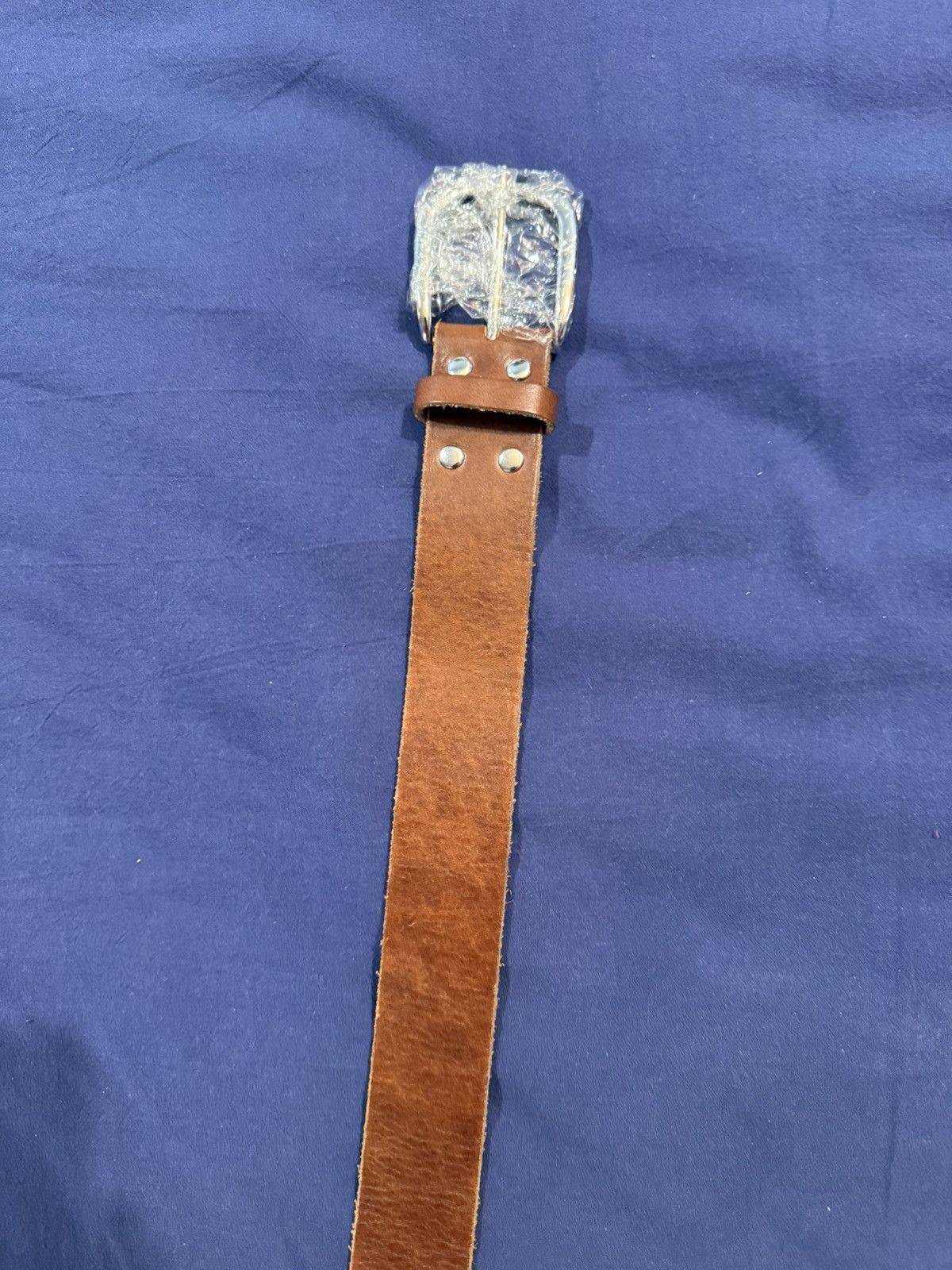 Pearled Ivory Pearled Ivory x Sean Brown Cluster Loop Belt Brown Size 30 - 5 Thumbnail