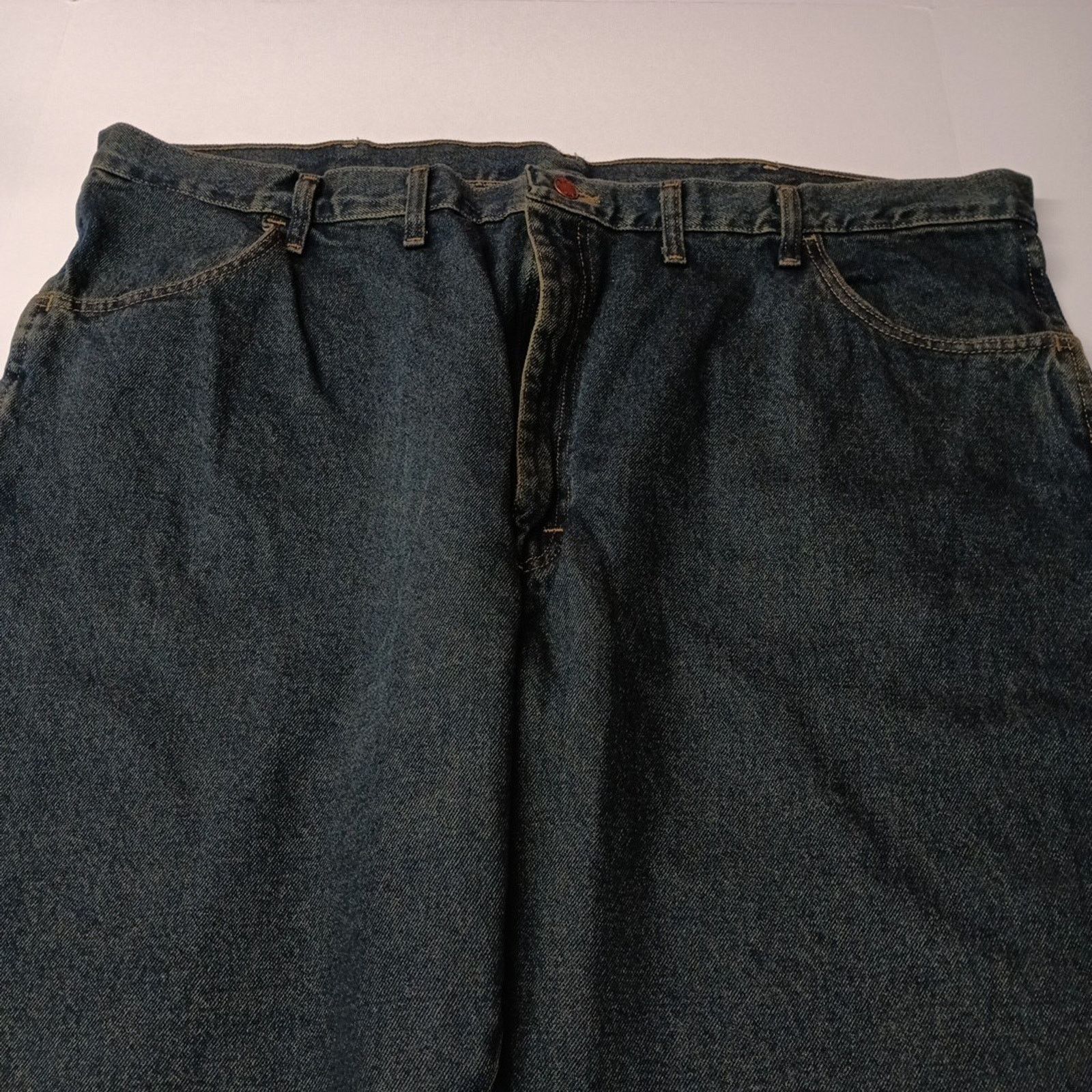 Wrangler Wrangler Rustler Relaxed Fit Jeans Men's Size 46x30 Blue Size US 44 / EU 60 - 4 Thumbnail