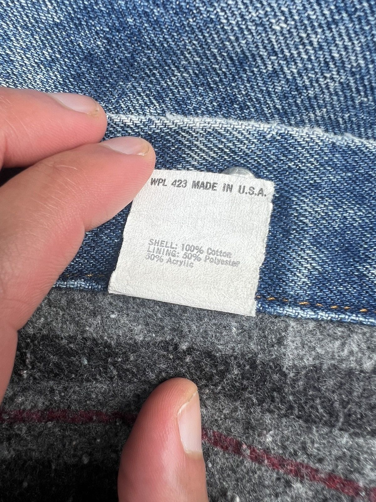 Kanye West The Life of Pablo TLOP Sketch Levi’s Denim Jacket Size US M / EU 48-50 / 2 - 5 Thumbnail