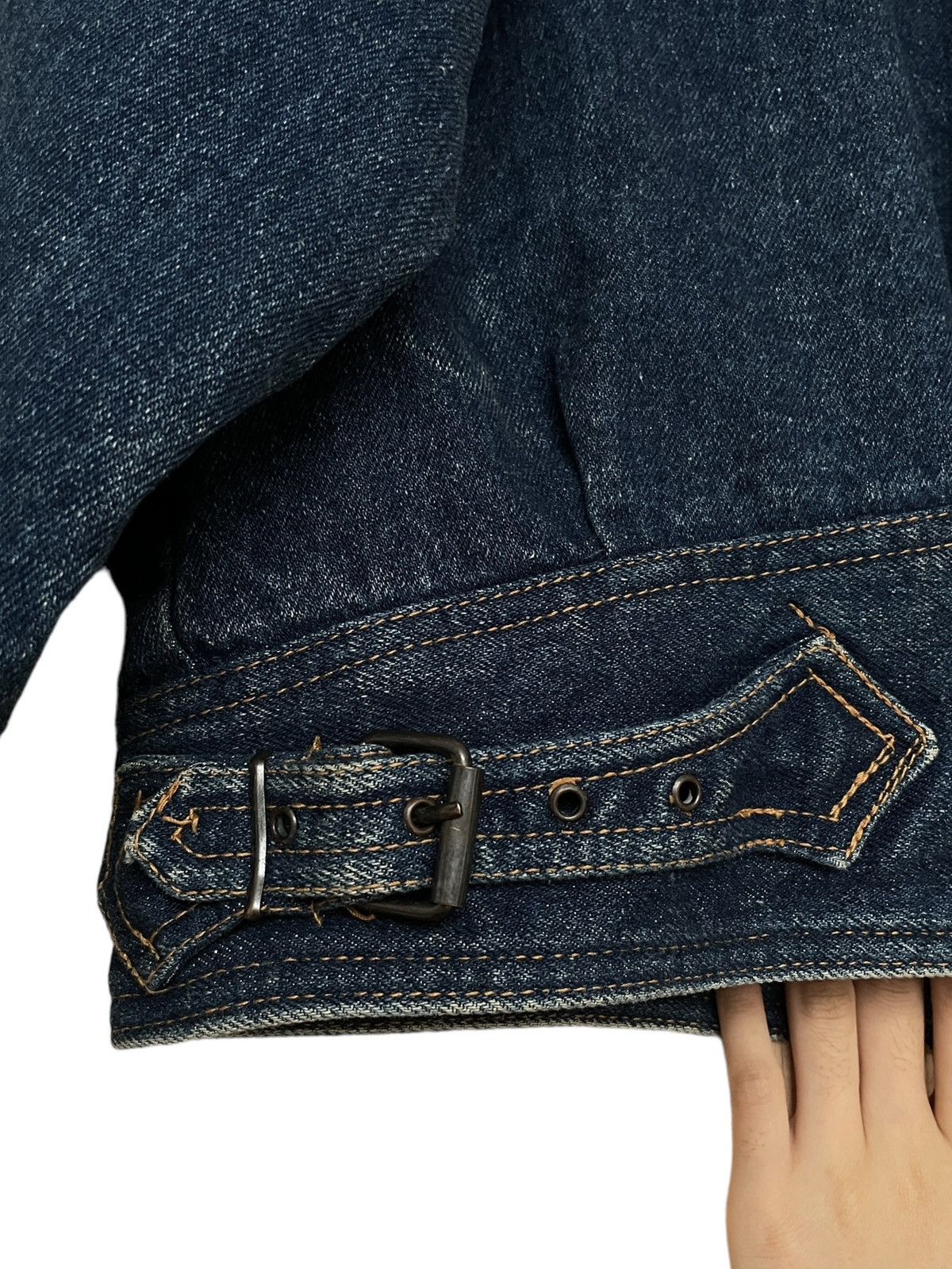 Levi's Vintage Brand Levi’s Fur Denim Jacket 1990s Size US XL / EU 56 / 4 - 11 Thumbnail