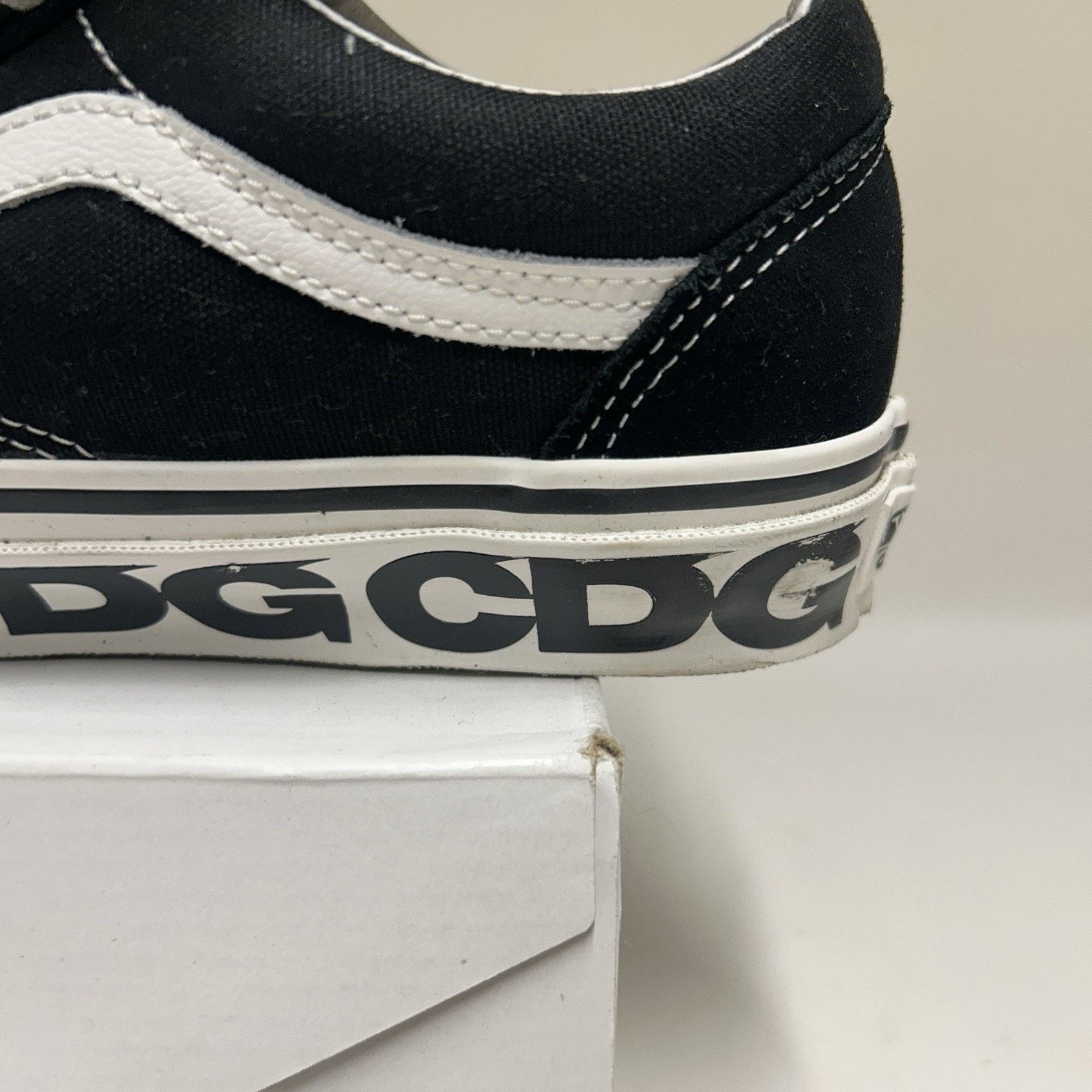 Vans Vans Comme des Garçons x OG Old Skool LX "Sidewall" Size US 9 / EU 42 - 9 Thumbnail