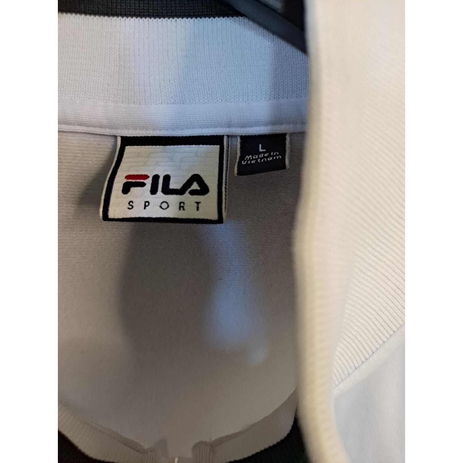 Other Fila Sport Green and White Italia Track Jacket Size Large Size US L / EU 52-54 / 3 - 4 Thumbnail