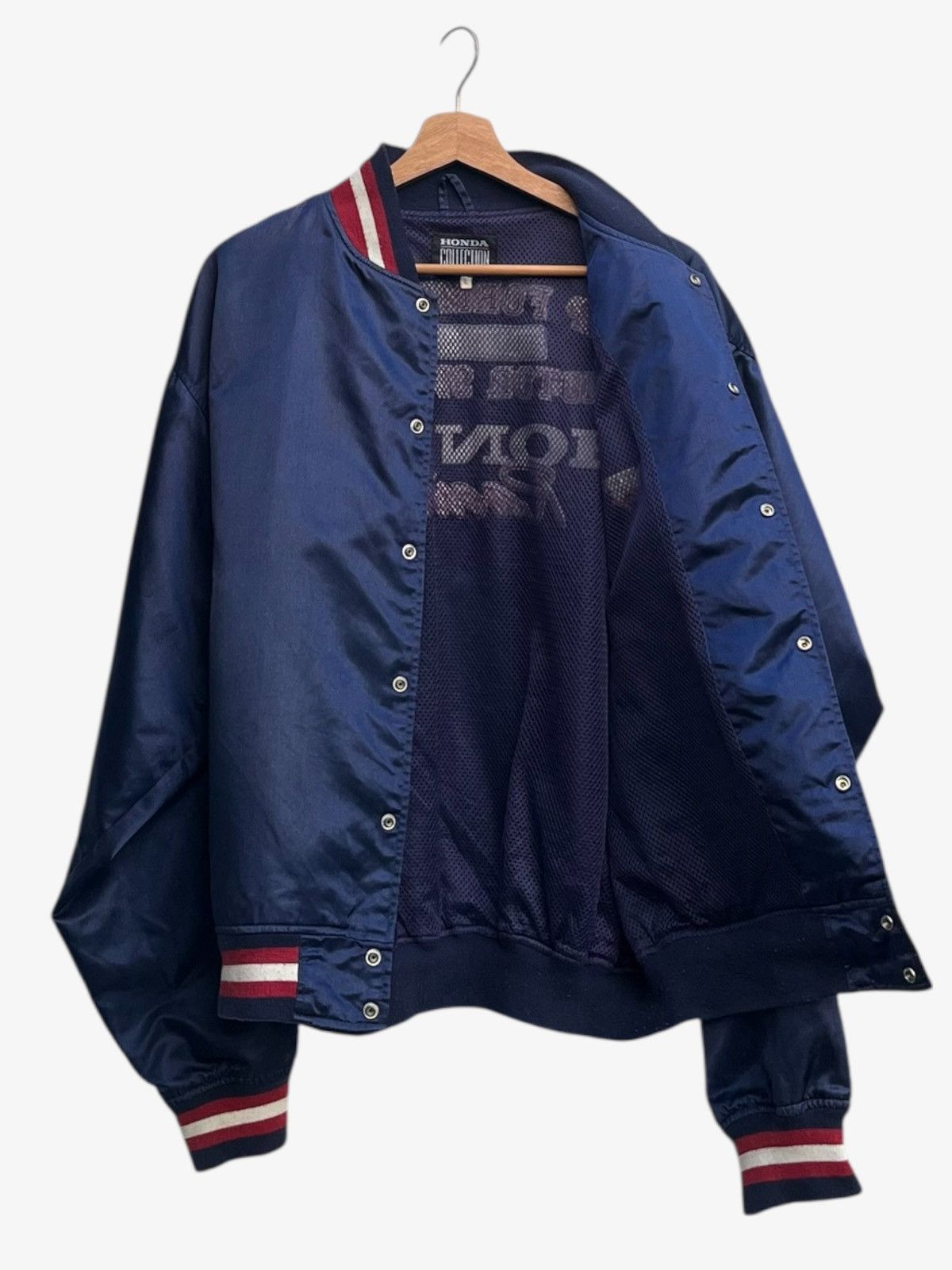 Honda Vintage Honda Racing CART Satin Jacket Size US L / EU 52-54 / 3 - 3 Thumbnail