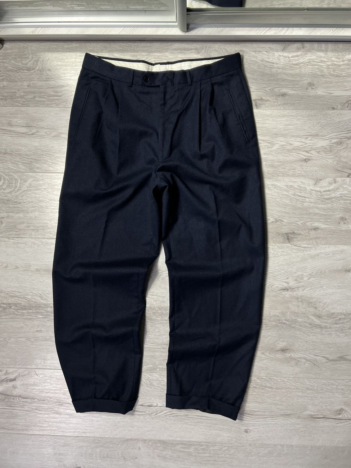 Pal Zileri Vintage Pal Zileri Wool Trousers Pants Size 42R - 1 Thumbnail