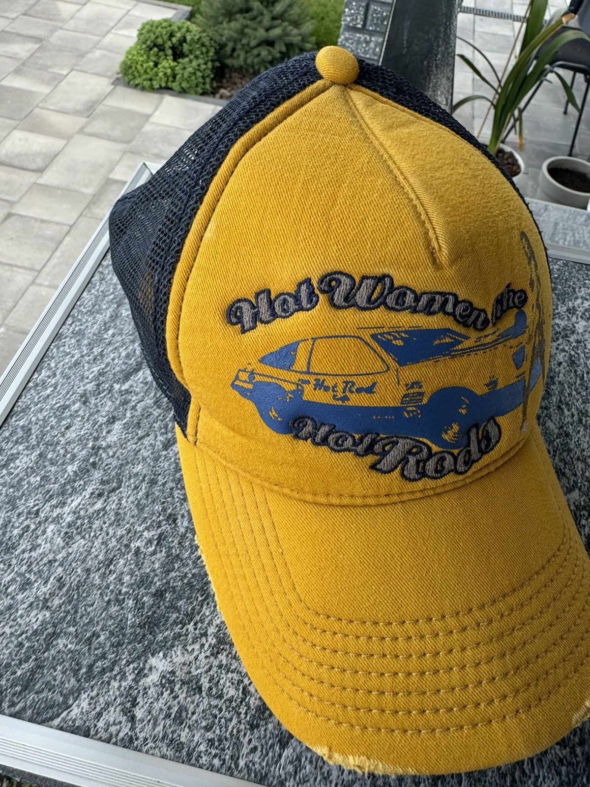 Other Hot Woman like Hot Rods Truck Cap Distressed Cap Size ONE SIZE - 3 Thumbnail