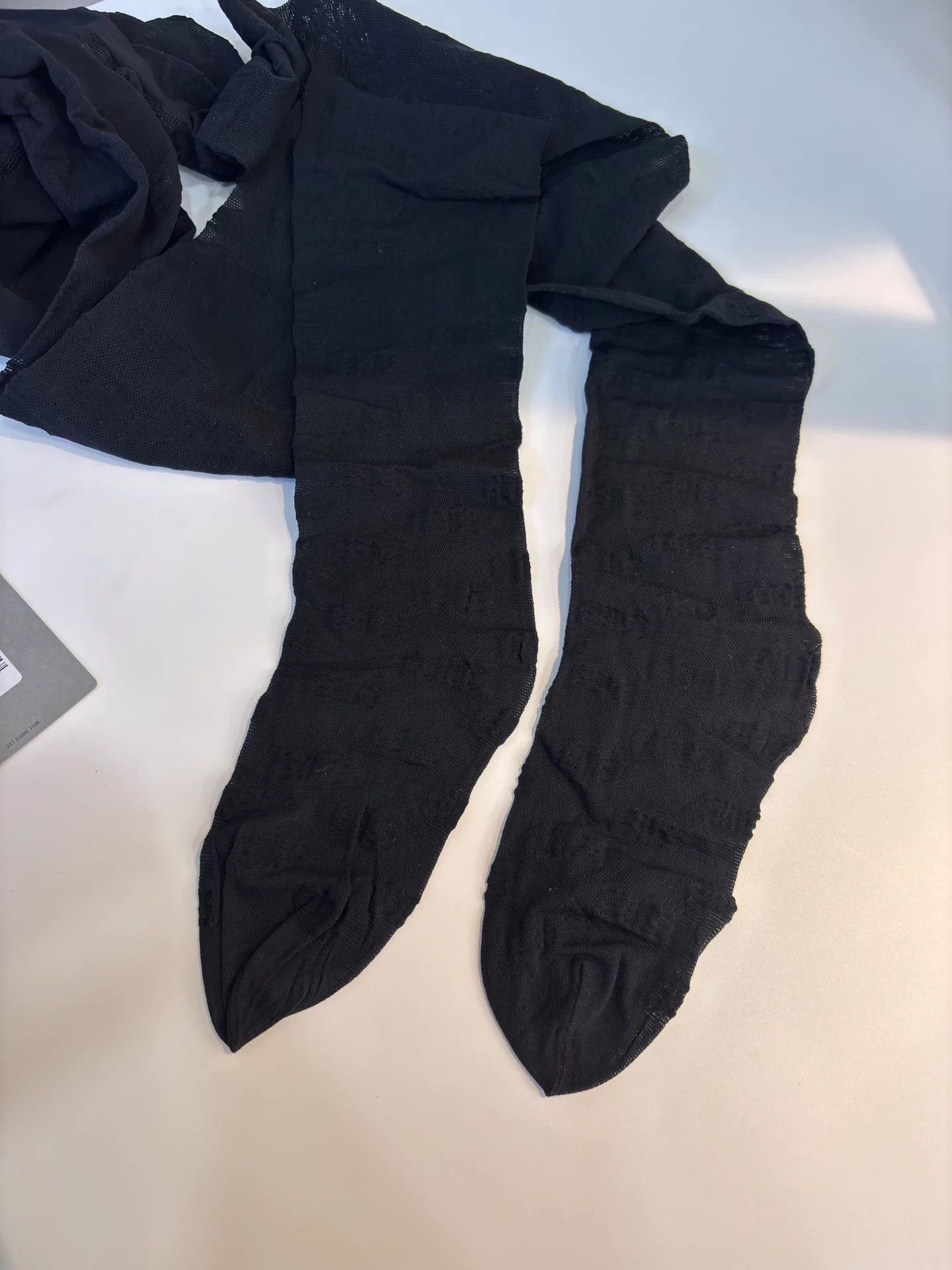 Balenciaga Balenciaga Black Tights M New Size ONE SIZE - 9 Thumbnail