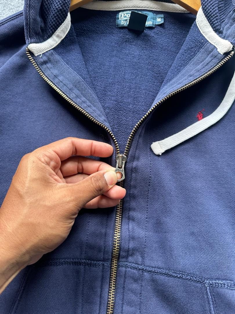 Polo Ralph Lauren VINTAGE POLO RALPH LAUREN ZIPPER HOODIE HEAVY WEIGHT Size US M / EU 48-50 / 2 - 4 Thumbnail