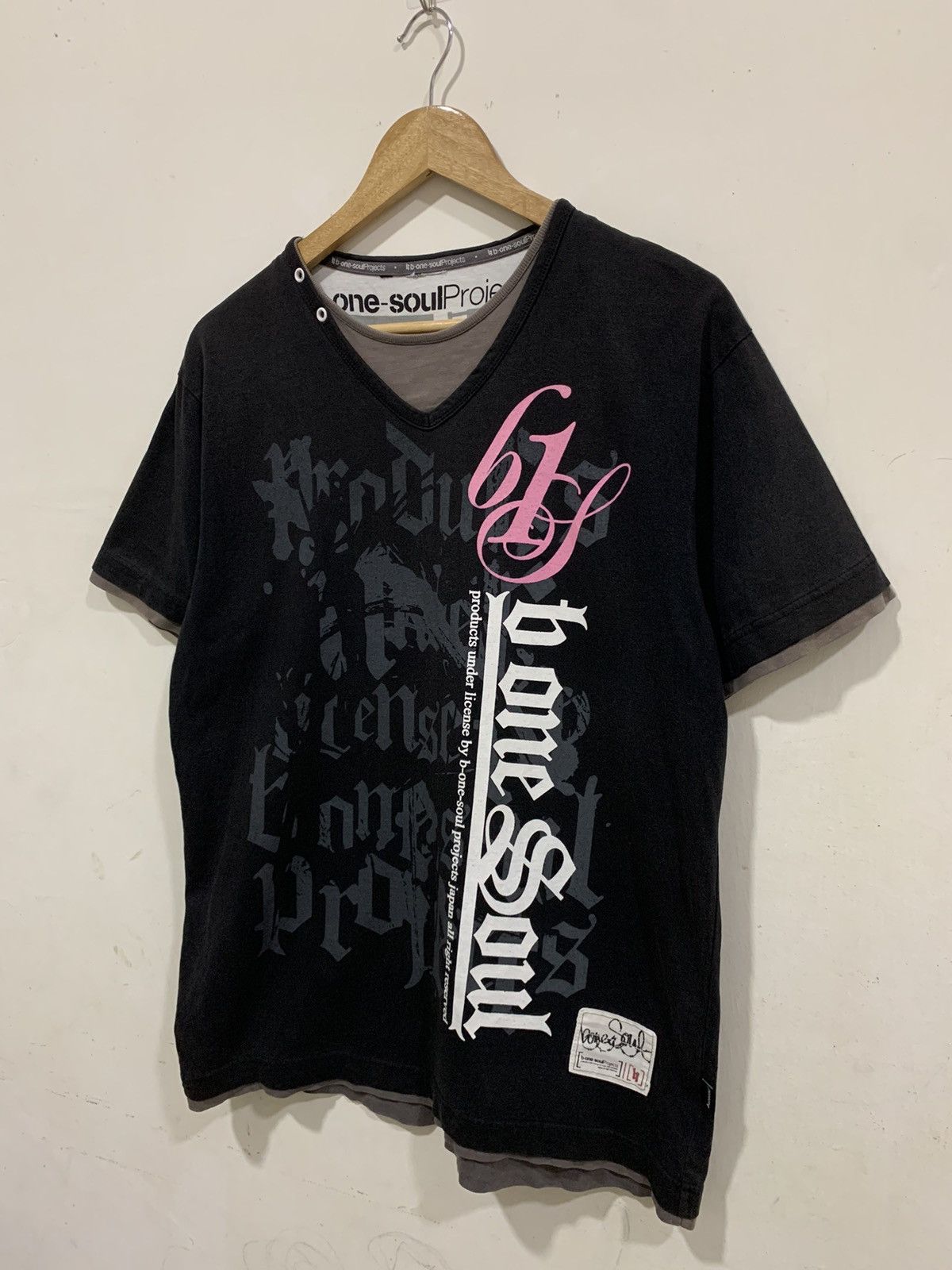 Hysteric Glamour Vintage B One Soul Projects Shirt Size US L / EU 52-54 / 3 - 2 Thumbnail