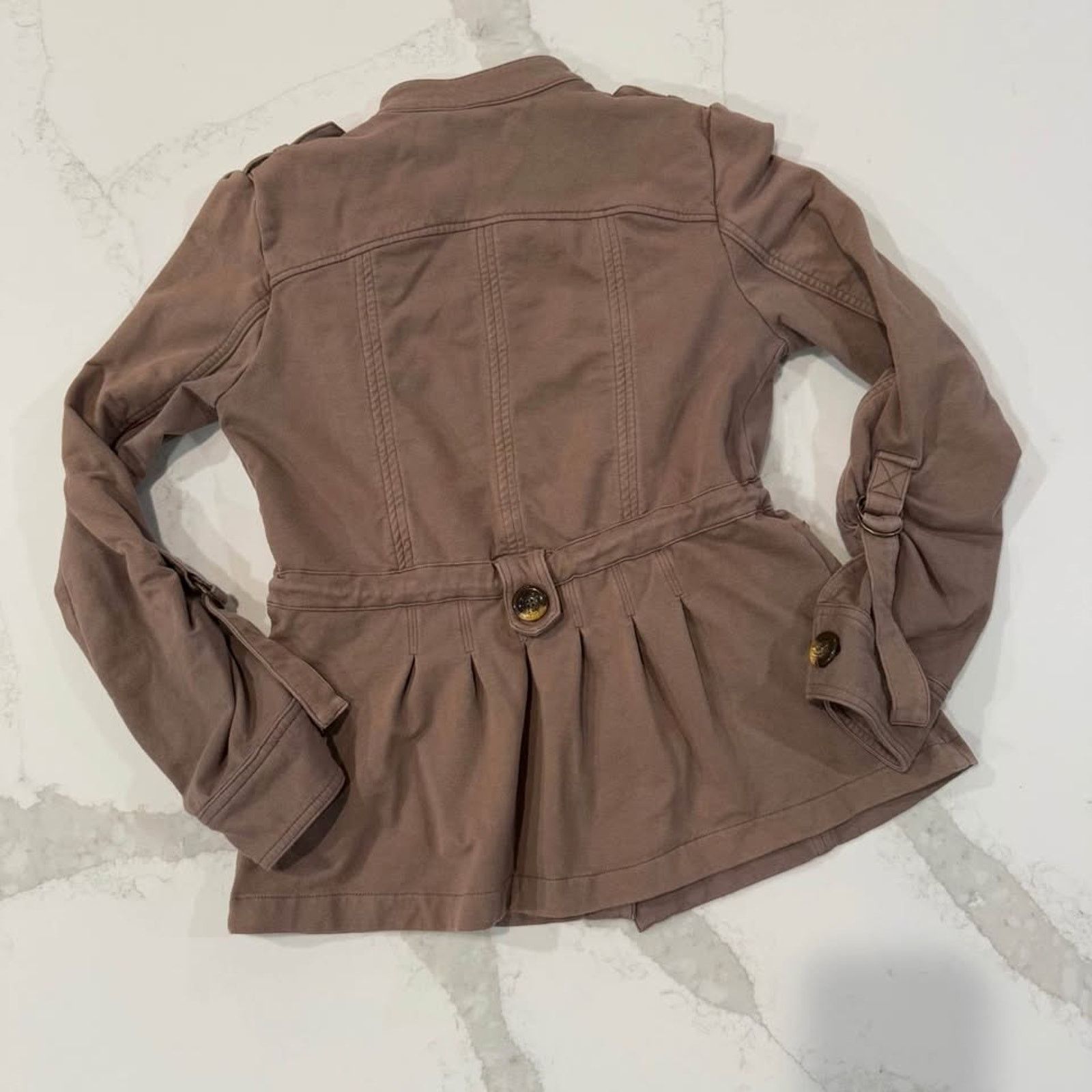 Sanctuary Sanctuary Street Smart Utility Jacket Brown Womens XS Size XS / US 0-2 / IT 36-38 - 6 Thumbnail