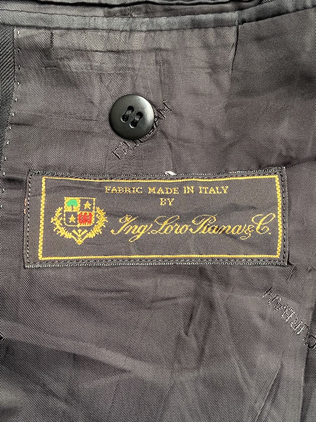 Designer × Japanese Brand × Loro Piana LORO PIANA D’URBAN Black Suit Size 48L - 13 Thumbnail