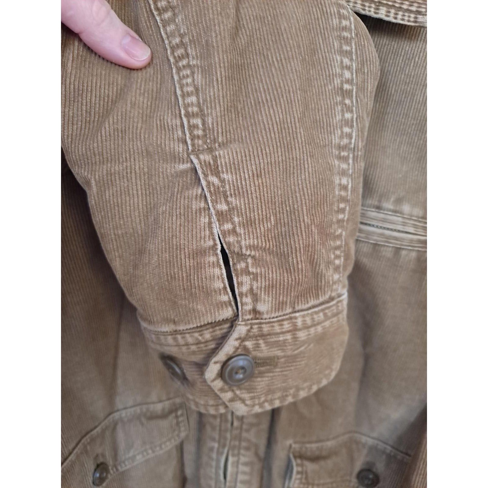 Other Vintage VTG American Eagle Outfitters Brown Corduroy Sherpa Size US L / EU 52-54 / 3 - 4 Thumbnail